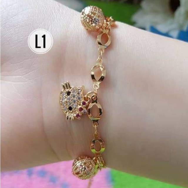 Gelang tangan kitty terlaris