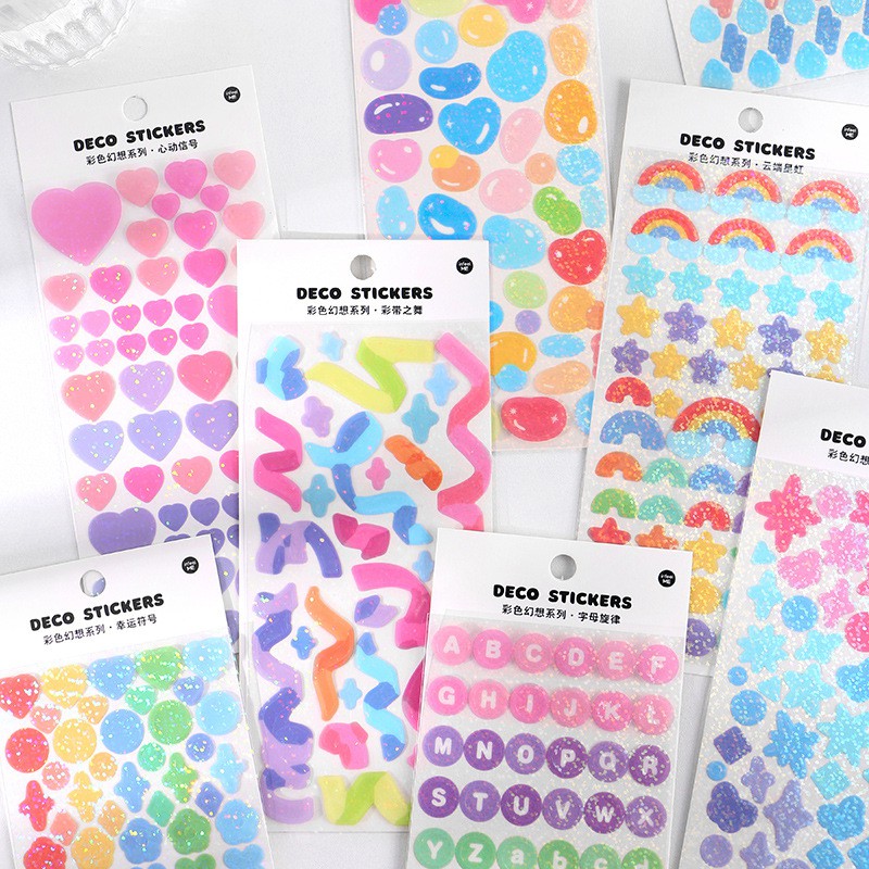 

1 piece Sticker Deco Rainbow Laser RIBBON Decor Diary Journal | Stiker DIY CANTIK dan LUCU HOLOGRAM DETEROATE DECORATE DEKORASI JOURNAL JURNAL PLANNER STIKER KISS CUT PHOTOCARD STIKER DEKORASI JURNAL
