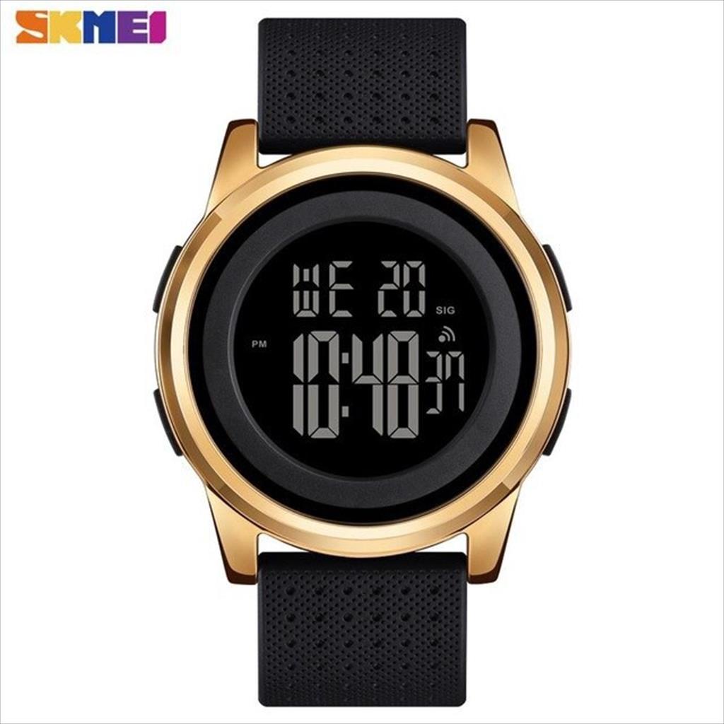 Jam Tangan Pria / SKMEI 1502 Soft Band Digital LED Watches / Jam Tangan LED DG Original