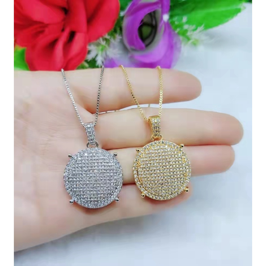 Kalung Xuping Mata Full Lapis Emas Perhiasan B18,19