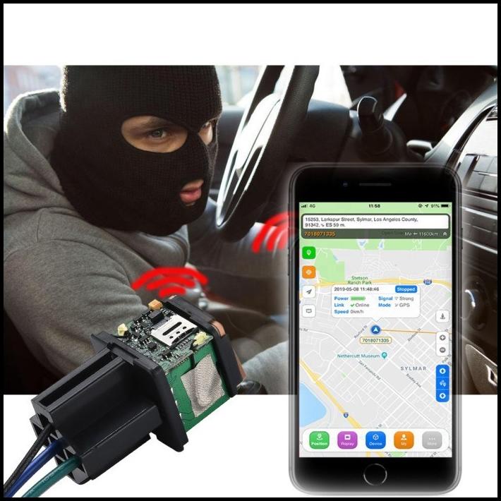 Gps Tracker Berbentuk Relay Gps Tersembunyi Gps Relay