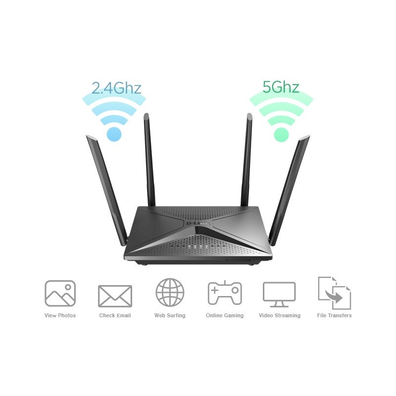 Router D-Link DIR-2150 AC2100 Mesh WiFi Gigabit - DIR2150 DualBand ...