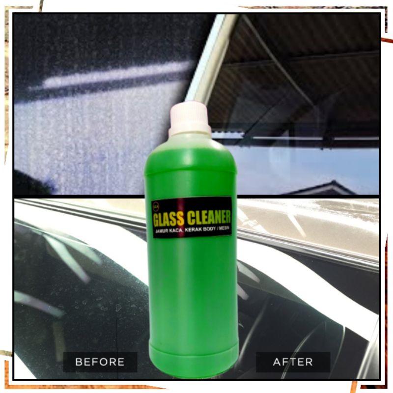 GLASS CLEANER Obat Jamur Kaca , Body Mobil Motor Penghilang Kerak 5 Liter