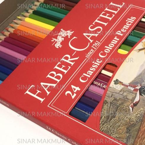 

♕ Pensil Warna Faber-Castell Classic 24 Warna ☄