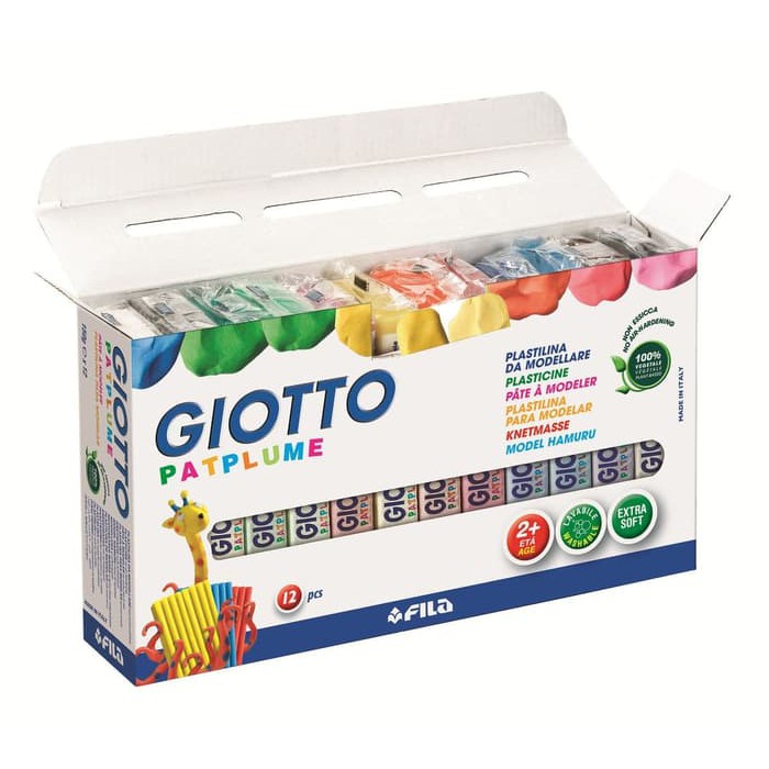 

GIOTTO PATPLUME - 12 COLORS - 12 x 150 grams - 511900