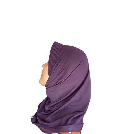 HIJAB SPORT /JILBAB SPORT BERKUALITAS HARGA TERJANGKAU / HIJAB INSTANT SPORT HIGH QUALITY | HIJAB INSTANT SPORT | HIJAB VOLLY HIGHG QUALITY-UNGU WINE