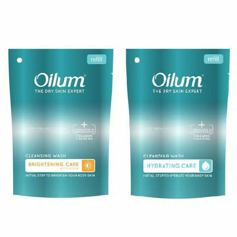 Oilum Hydrating Care / Brightening Care Cleansing Wash Pouch 175mL