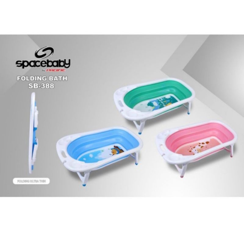 Spacebaby Folding Baby Bathtub (Bak Mandi Bayi Lipat) SB388