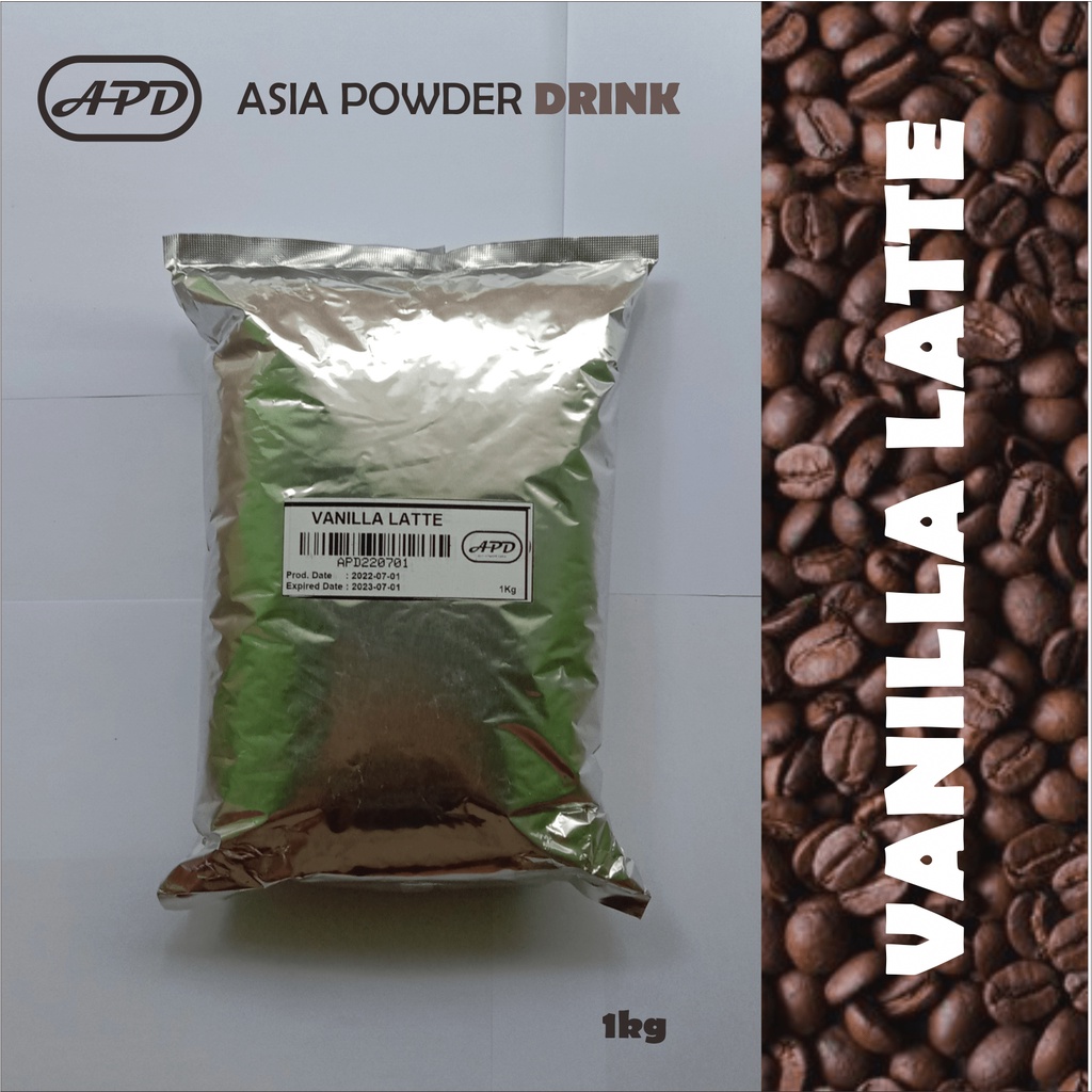 

PLAIN Bubuk Minuman Rasa Vanilla Late 1kg - APD | ASIA POWDER DRINK