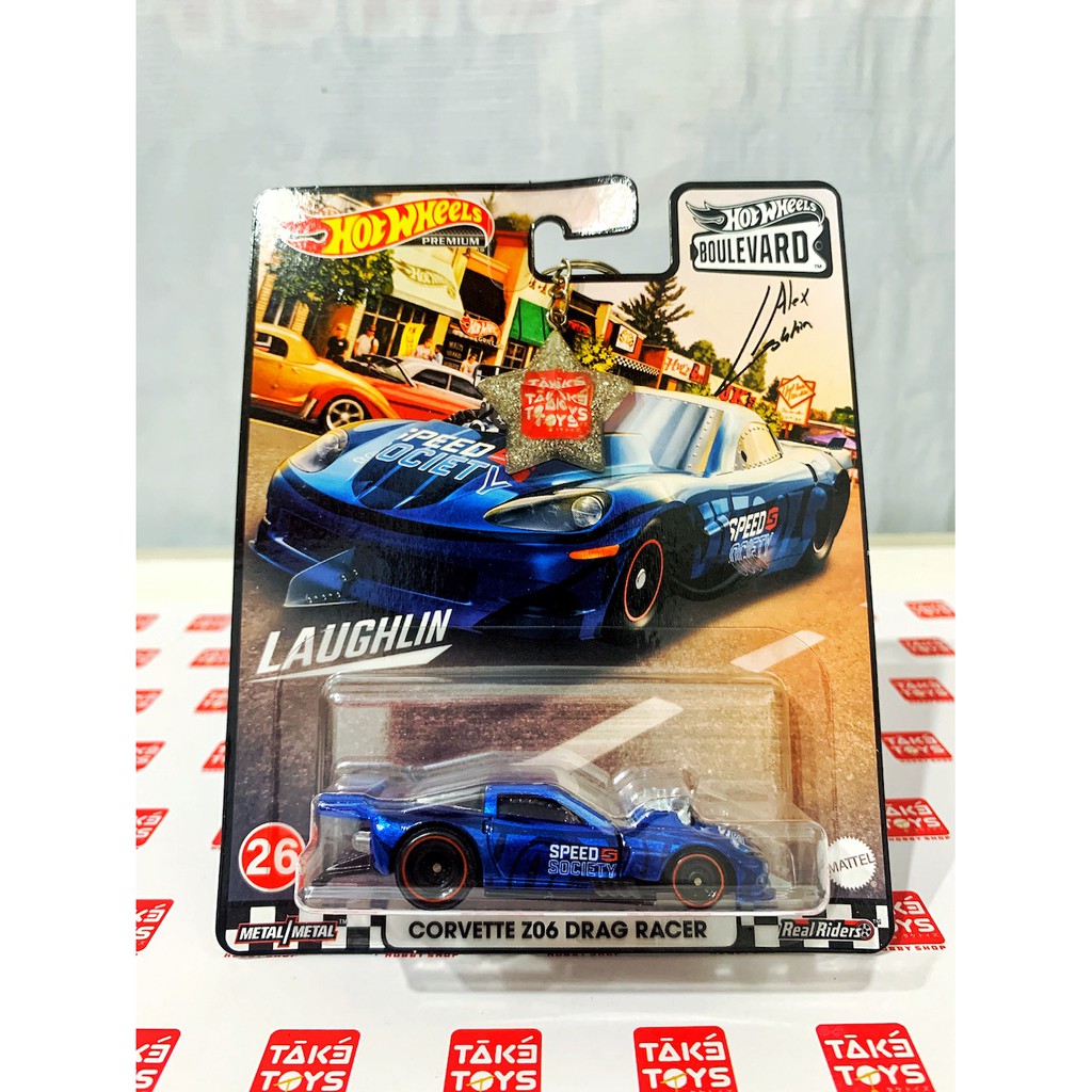 Hot Wheels Premium Boulevard - Corvette Z06 Drag Racer
