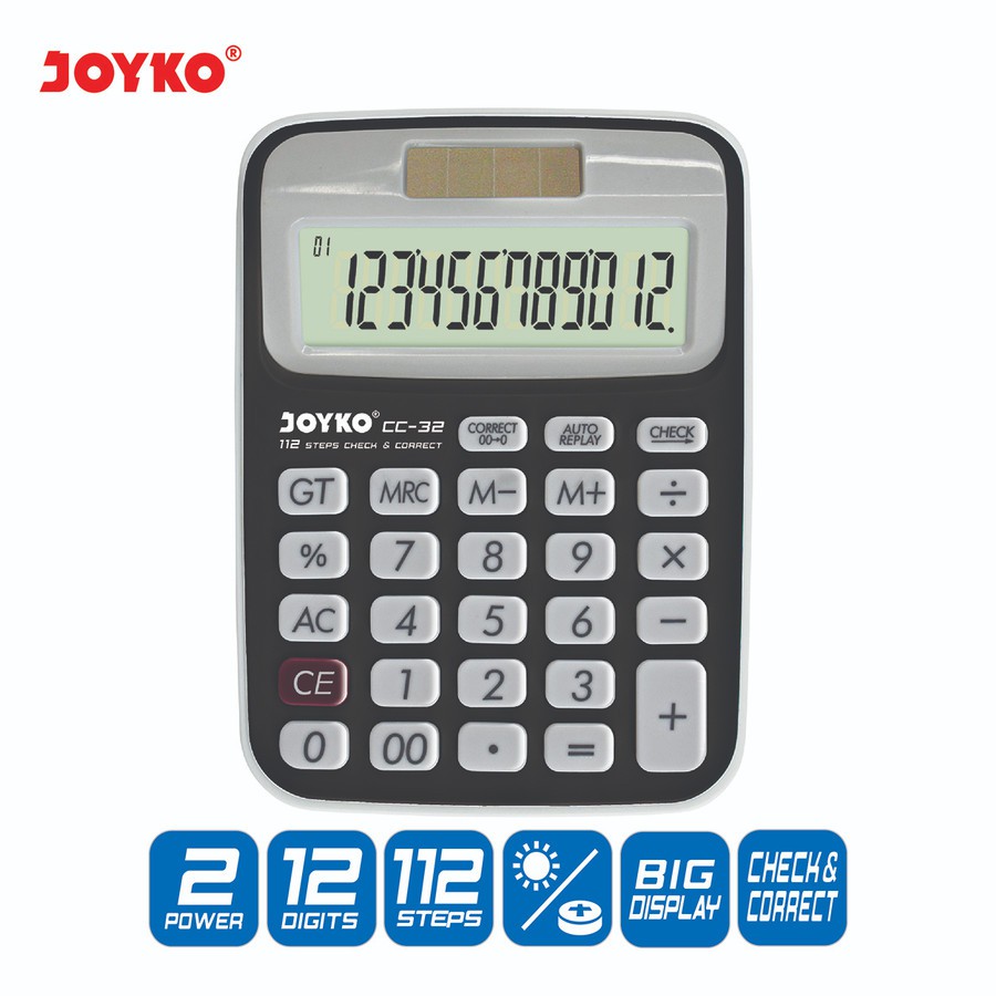 

Joyko Calculator / Kalkulator CC-32