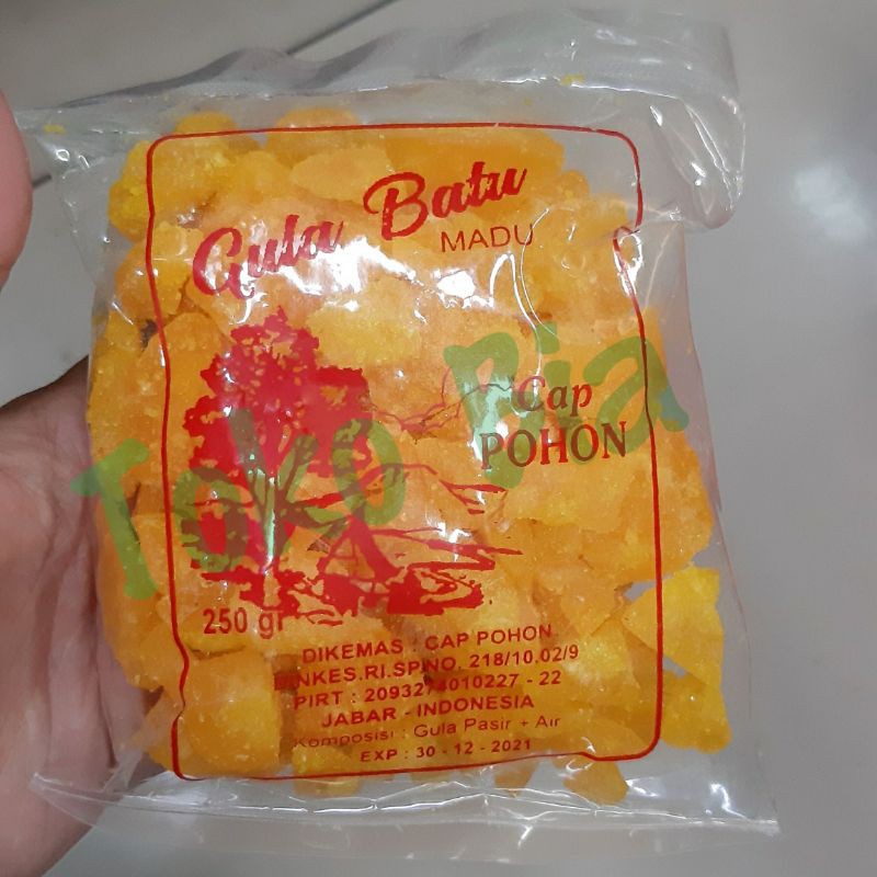 

gula batu cap pohon khas Cirebon 250 gram