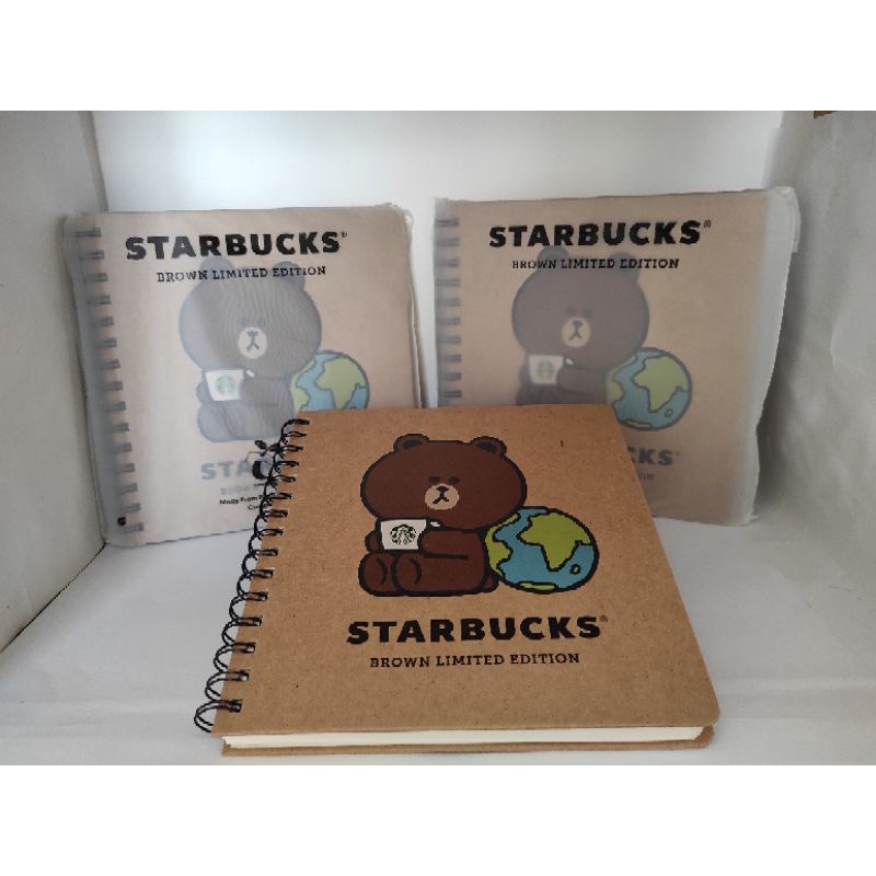 

Starbucks Notebook Line Earth Month Brown Limited Edition