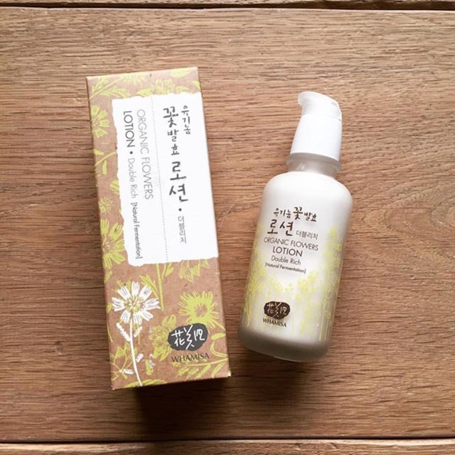 Whamisa Organic Flowers Lotion Double Rich