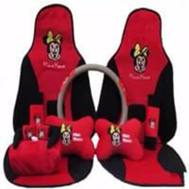 Car set 5in 1/interior bantal set mobil.