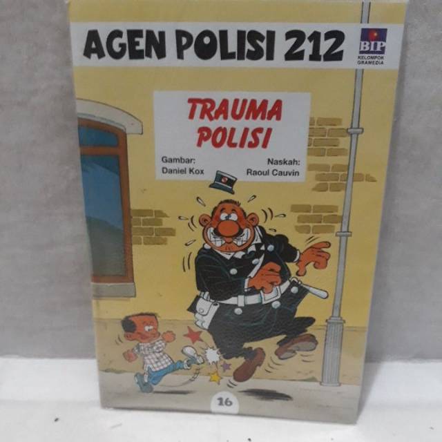 Buku 100% original agen polisi 212 trauma polisi