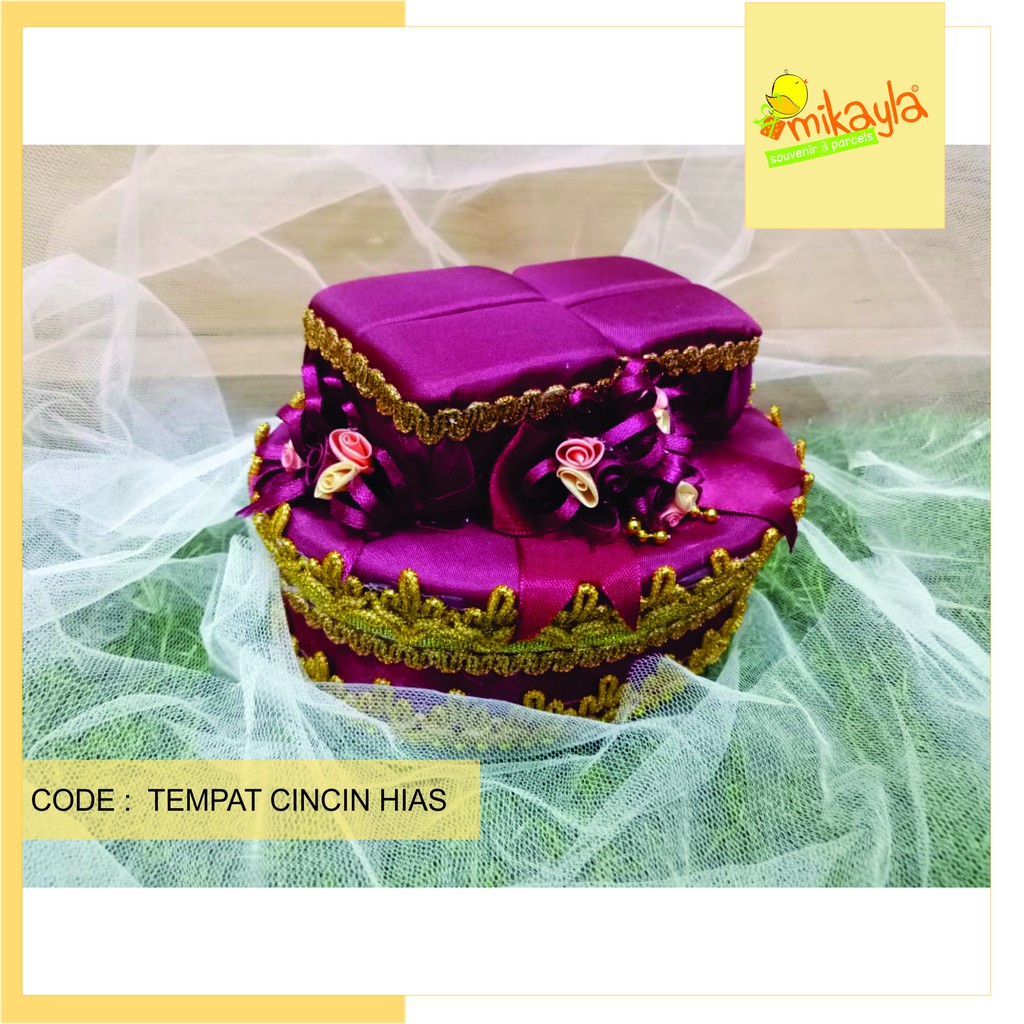 TEMPAT CINCIN HIAS/ SOUVENIR PERNIKAHAN/ / SOUVENIR MURAH/ PERLENGKAPAN SESERAHAN/ MAHAR