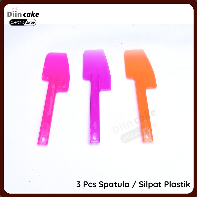 Spatula / Silpat Plastik Penggoles Serba Guna Bumbu Cream Selai