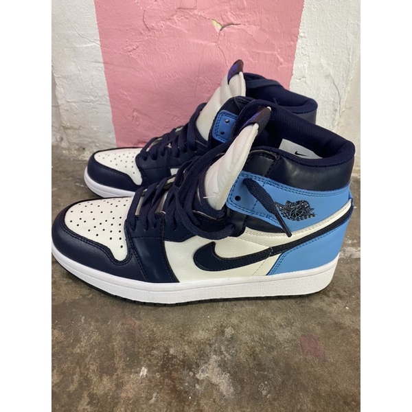 Nike air jordan 1 high obsidian blue second
