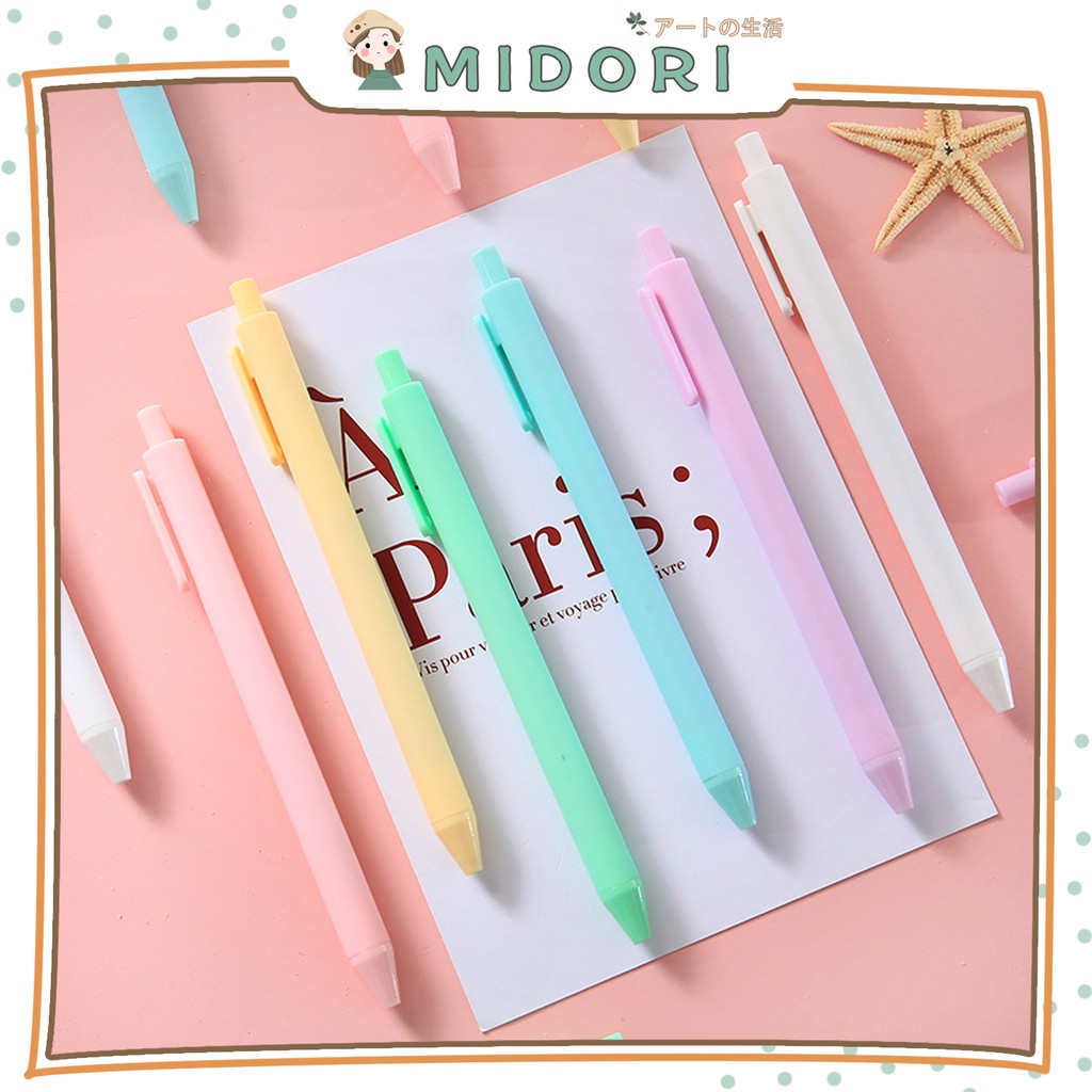 

[MIDORI] Pena Gel Mekanik Hitam 0.5mm Pulpen Mekanik - D0009