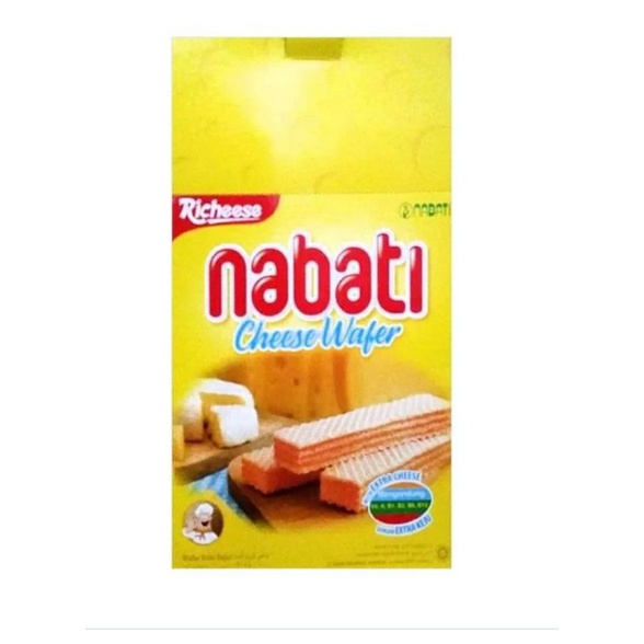 

Nabati Wafer Box 6 gram ( isi 20 pcs )