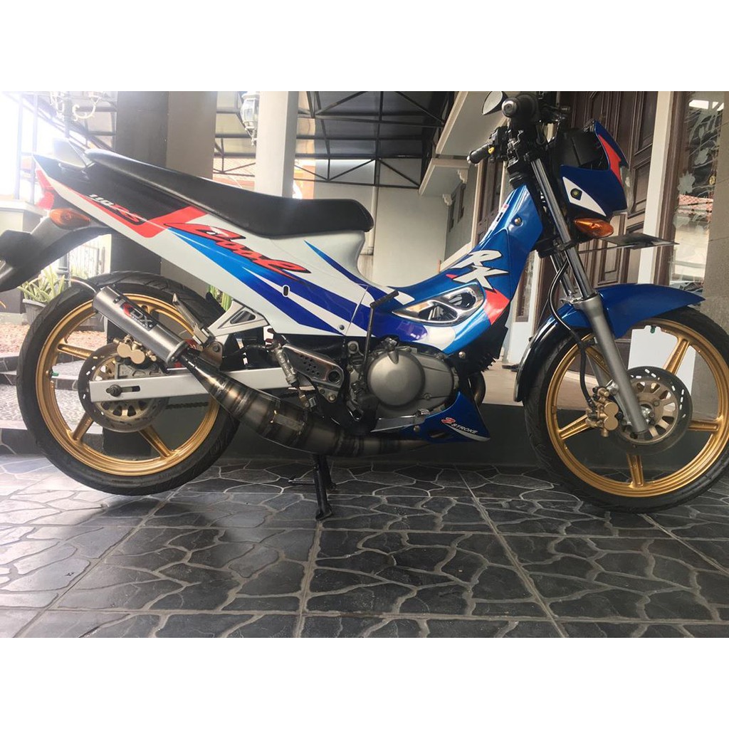 Knalpot KDX Suzuki RK COOL ORIGINAL KDX YOGYAKARTA