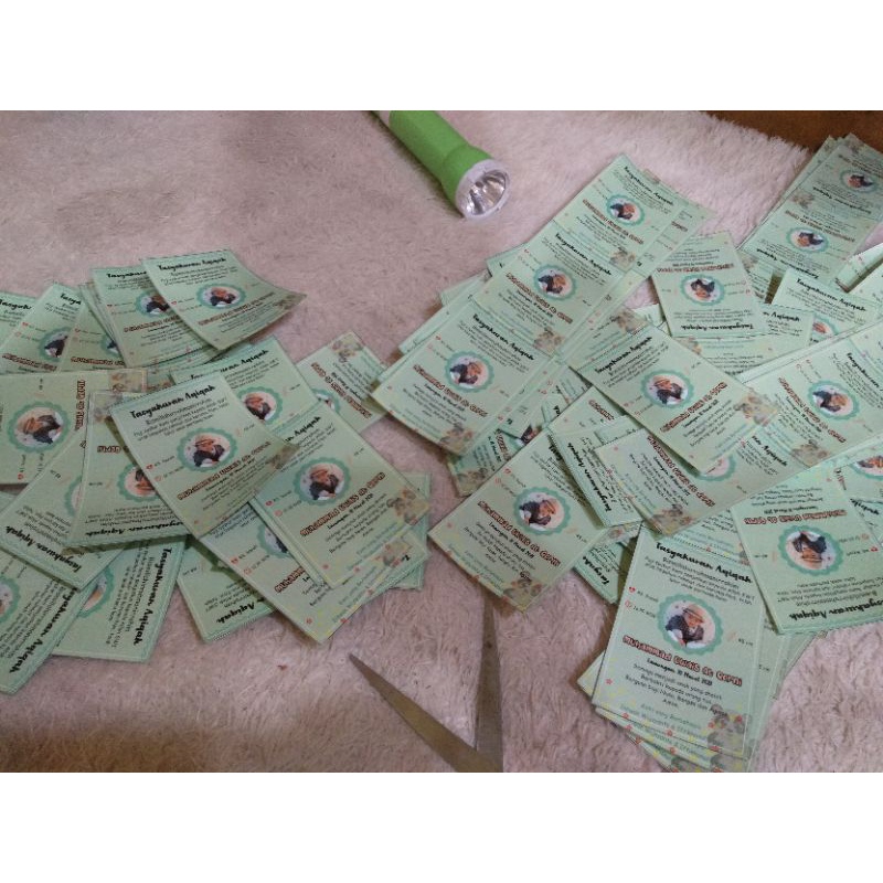 

stiker tasyakuran Aqiqah