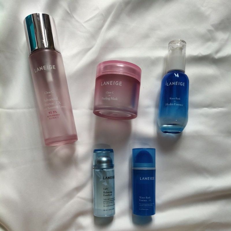 Botol kosong bekas skincare - Laneige