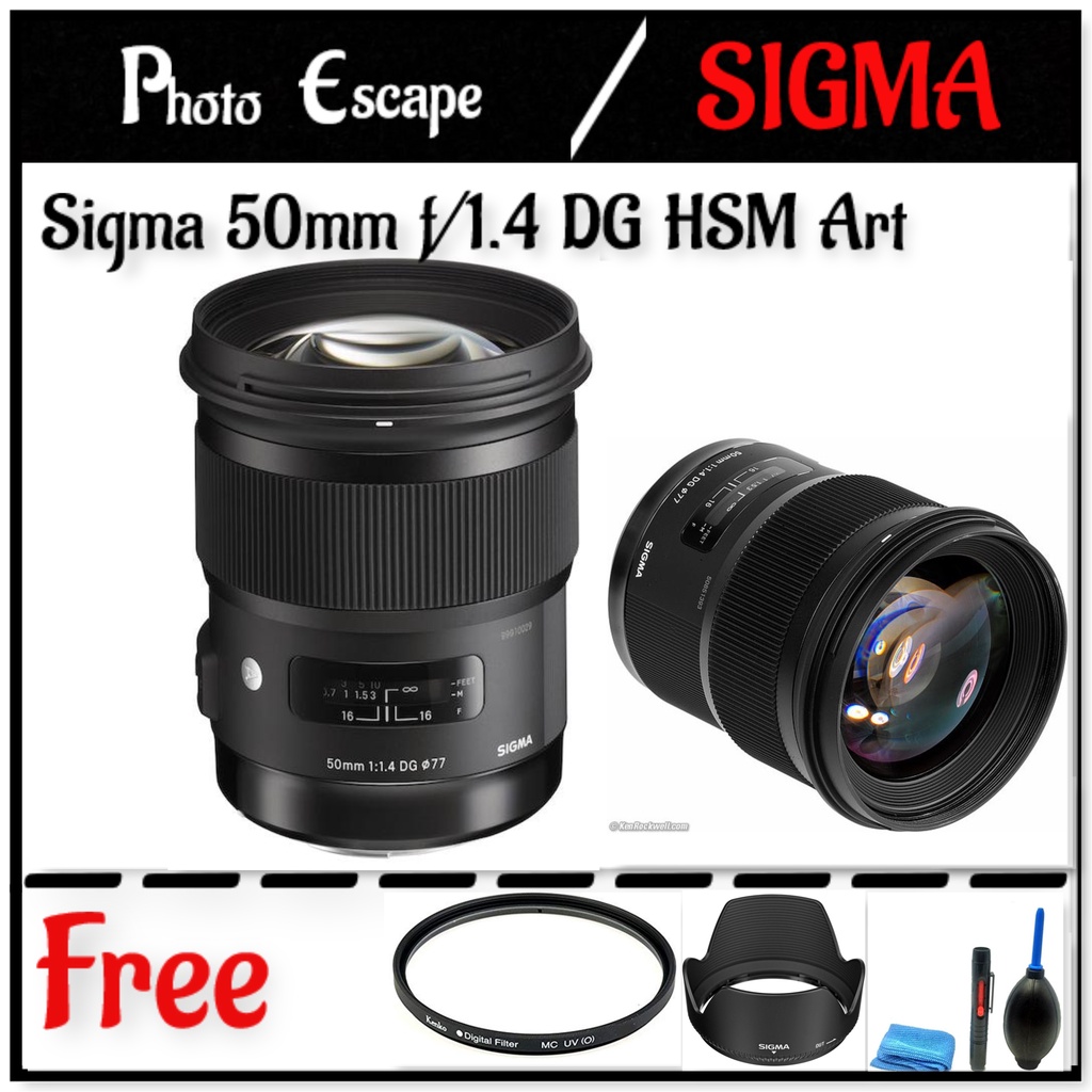 Sigma 50mm f/1.4 DG HSM Art Sony-Canon -Nikon