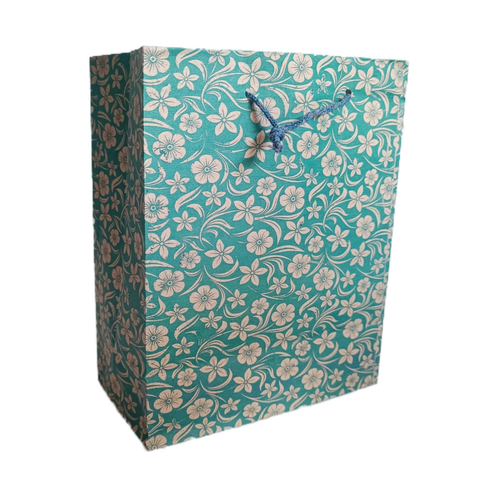 Paper Bag Motif Batik Craft Uk 20X10X25CM R7 [ECERAN] GOODIE BAG paperbag murah / Tas Kertas kecil mini souvenir