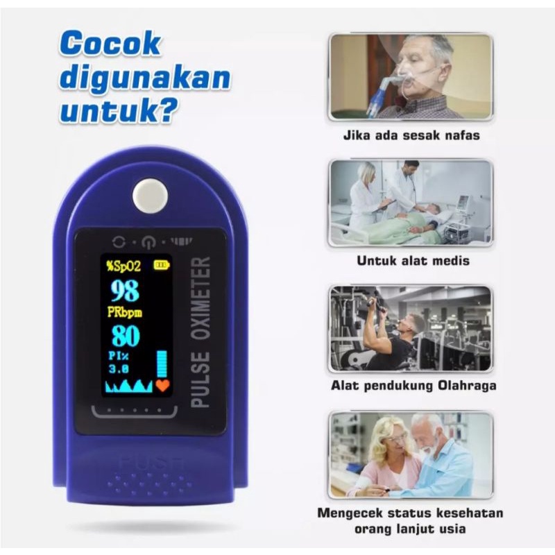 Pulse oximeter oxymeter saturasi oksigen