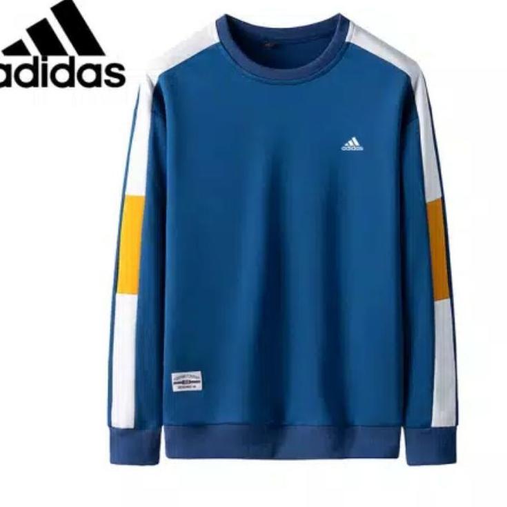 Sangat Nyaman.. Sweater Hoodie Pria Twist Adidas Sweater Fleece Keren Model Kekinian