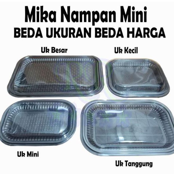 mika nampan plastik kue hantaran