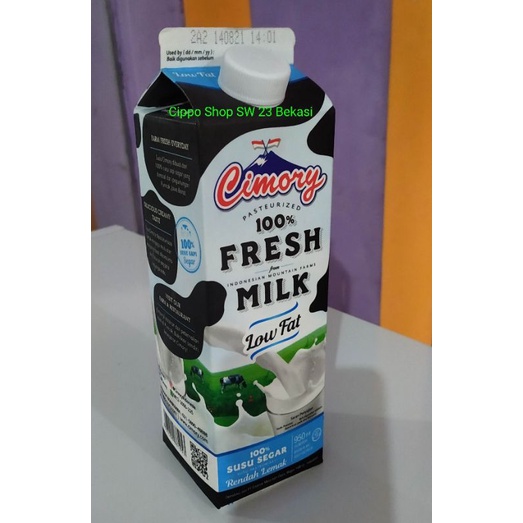 

Fresh Milk CIMORY LOW FAT 950ml