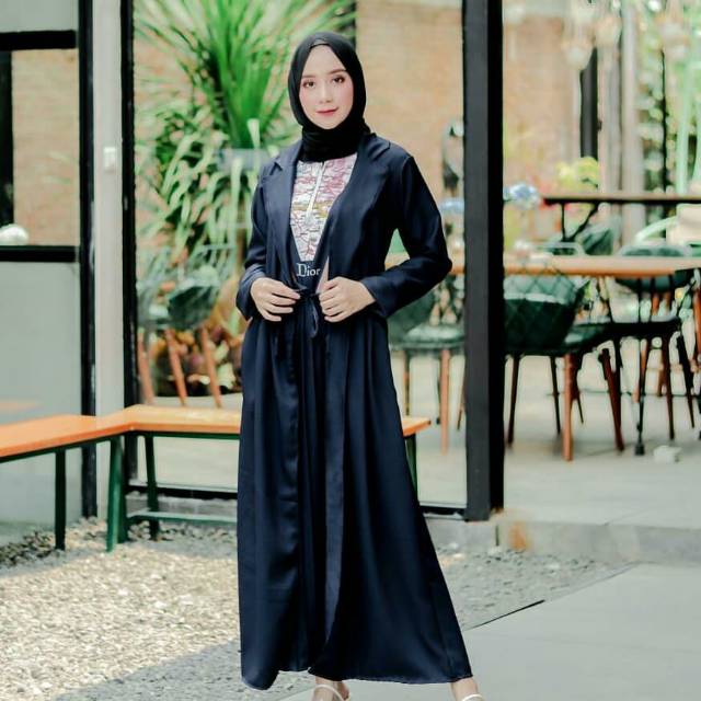 (K.C) MAXY DIOR /dress / gamis / baju muslim formal / baju busui