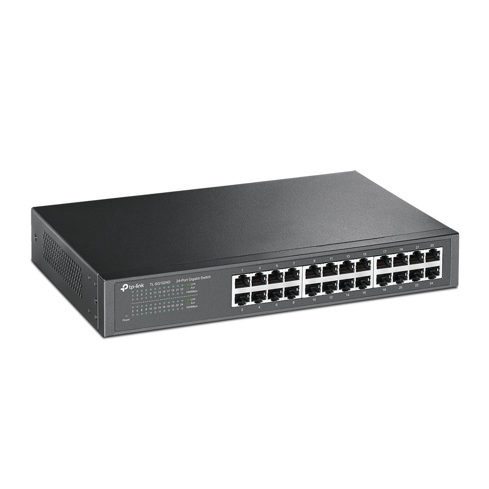 TP-Link TL-SG1024D - 24-Port Gigabit Desktop/Rackmount Switch