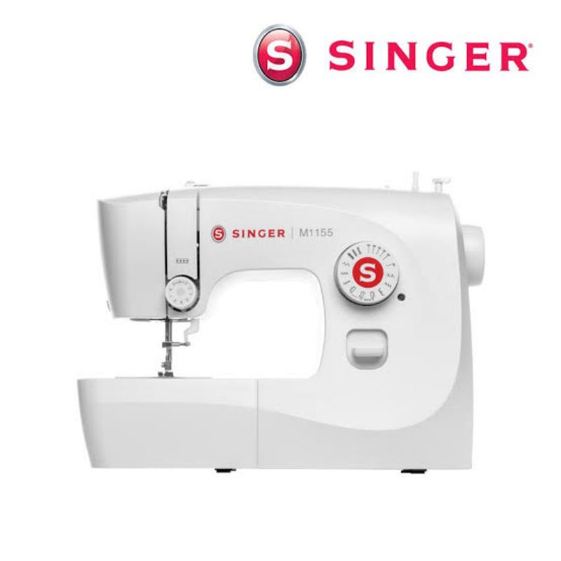 [TIDAK BISA COD] Original Singer | Mesin Jahit Singer M1155 | Semi Neci | Lubang Kancing | Semi Obra