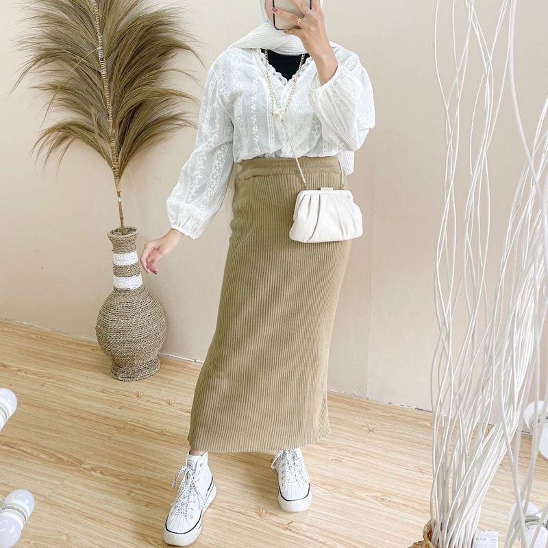 NAUNNA SKIRT SPAN KNIT