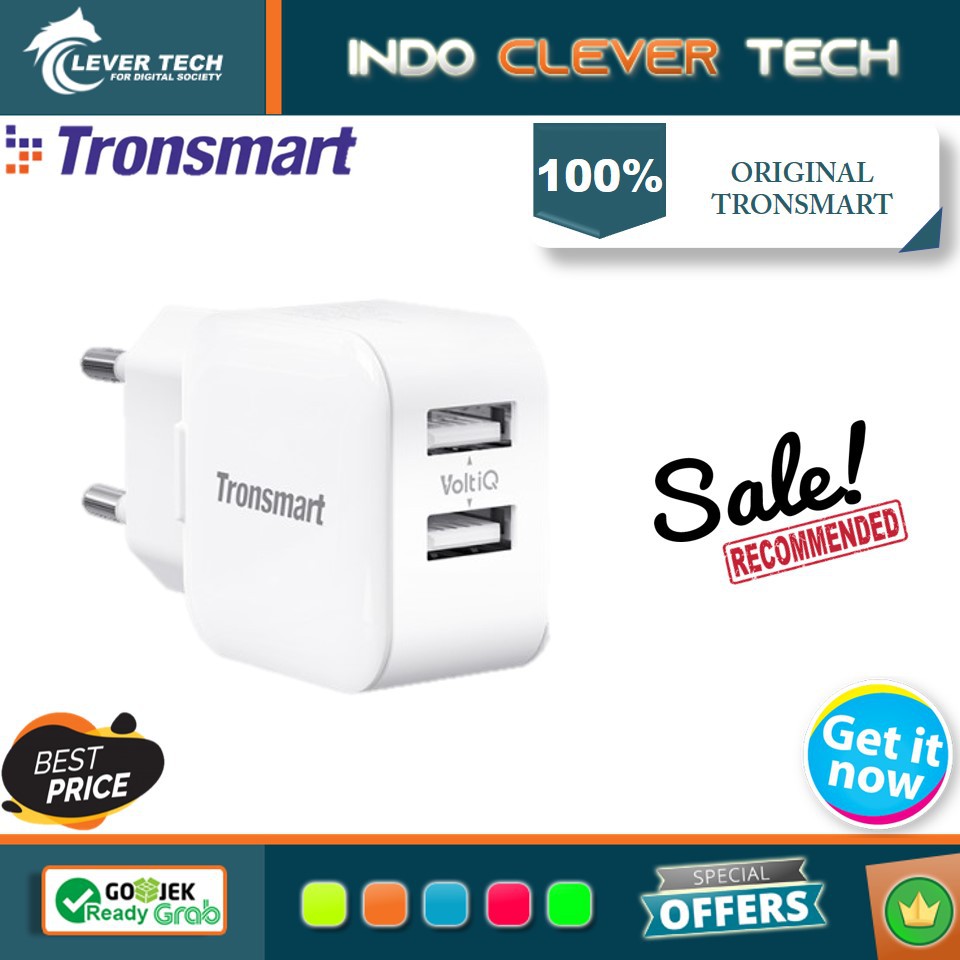 Tronsmart W02 Dual Port Mini Wall Charger