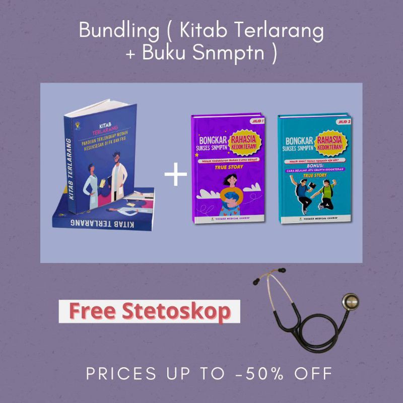 Bundling (Kitab Terlarang + Buku Snmptn)