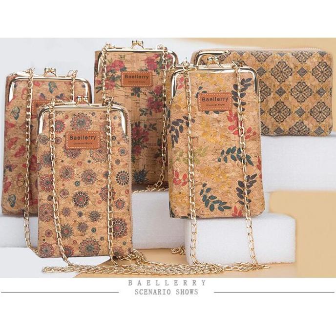 NY207 Tas Selempang Cewek Dompet Wanita Multifungsi Baellerry Original