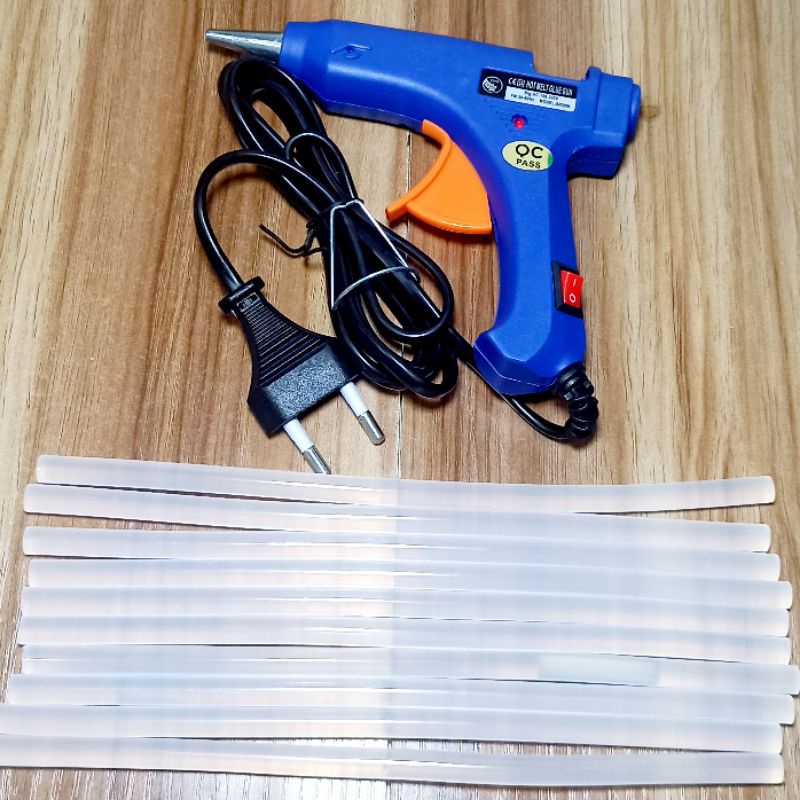 Glue Gun 20watt / Hotmelt Glue Gun / Tembakan Lilin Kecil