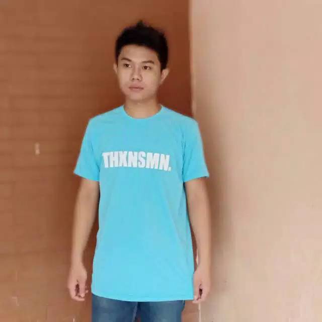 BAJU PRIA  KAOS  DISTRO  THANKINSOMNIA RACCER TEES BMORI BAJU 