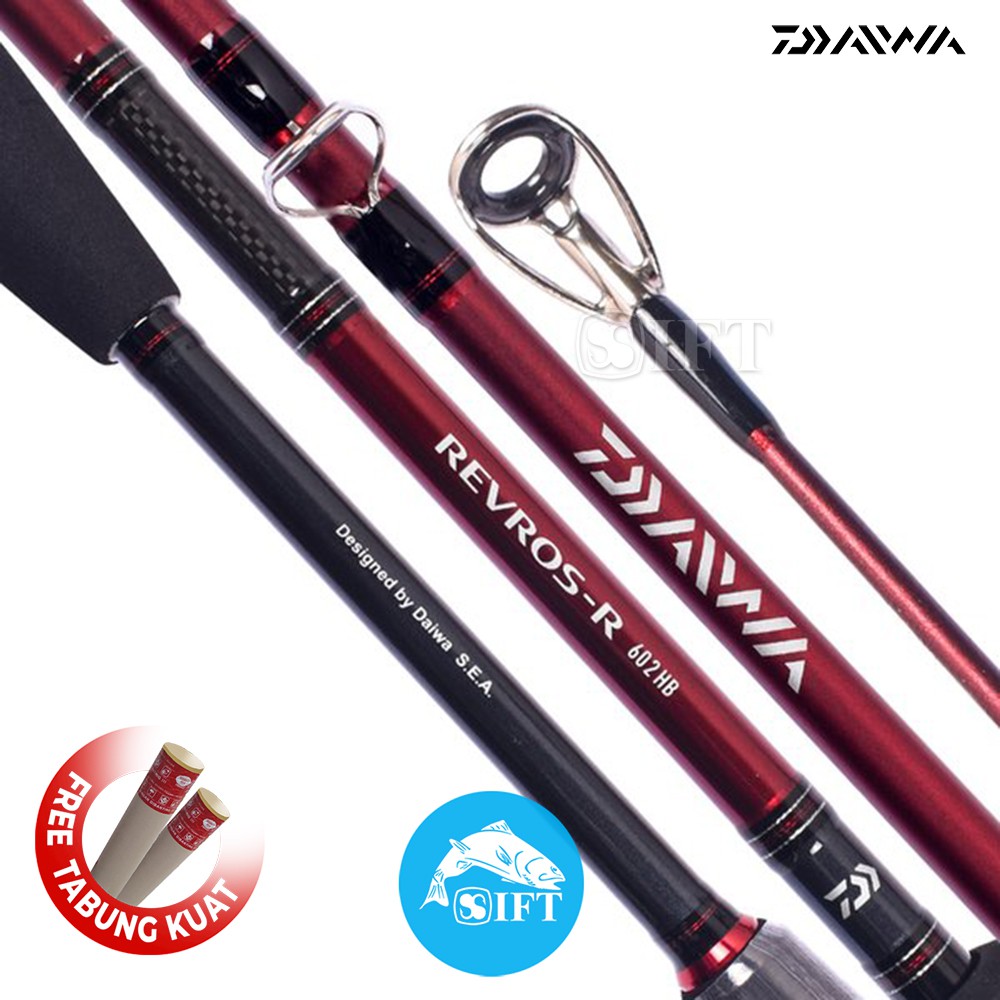 Joran BC Daiwa REVROS R 602  | Pancing Baitcasting | Overhead IFT