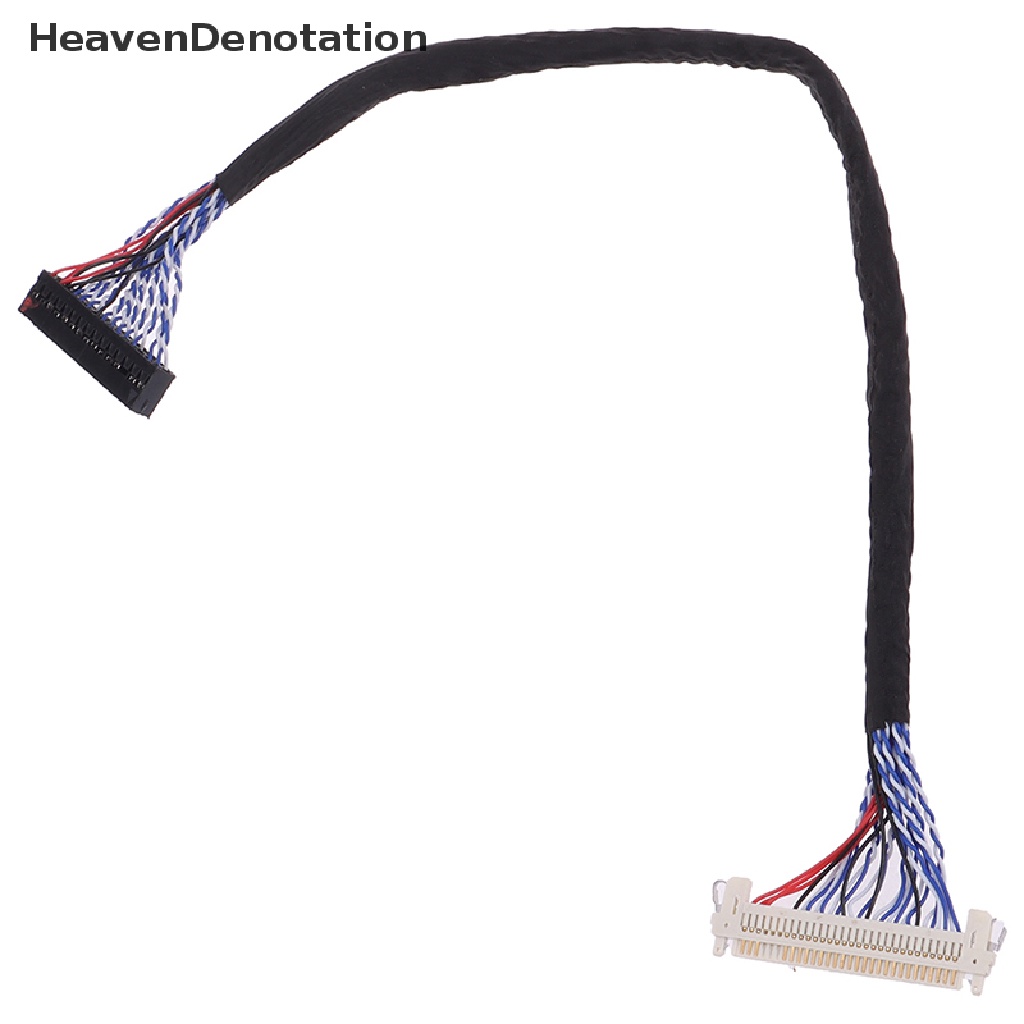 Kabel Lvds D8 Fix-30P-D8 Fix 30 Pin Ganda Untuk Panel Layar Lcd