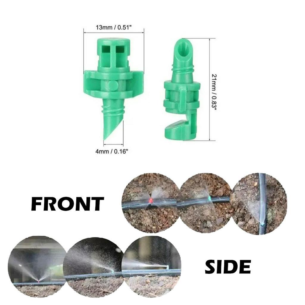 Paket Isi 10 Micro Jet Sprayer 180 Degree Spray Nozzle Derajat Aeroponik Sprinkler - Penyiraman Kebun Tanaman Micro Sprayer 180 Derajat