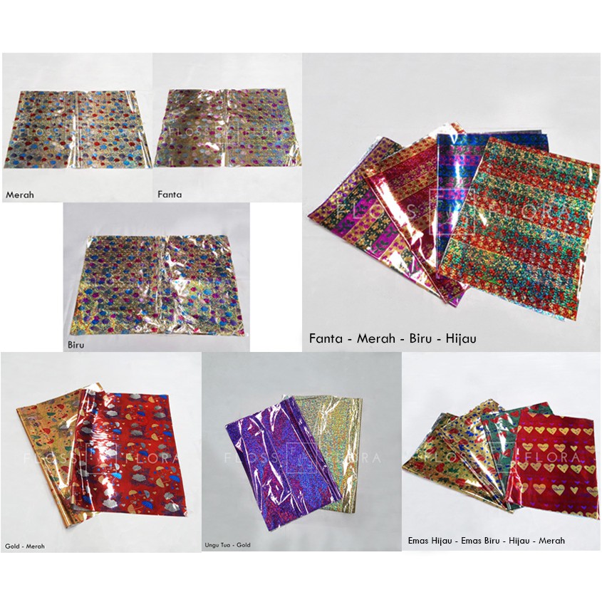 

Bungkus Kado / Hologram ( Isi 5 Pcs ) - Part 2