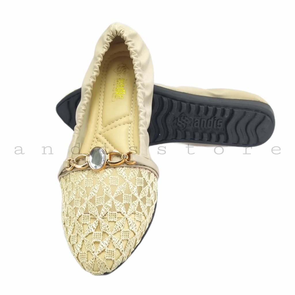 Sepatu Wanita Flat shoes Permata Andis SR 03