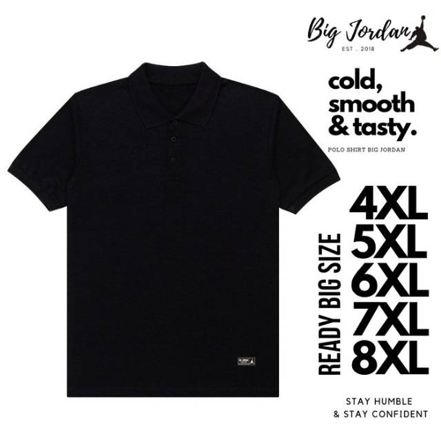 KAOS POLO BIG SIZE / KAOS PRIA JUMBO SIZE / KAOS BIG SIZE MURAH / KAOS BIG SIZE