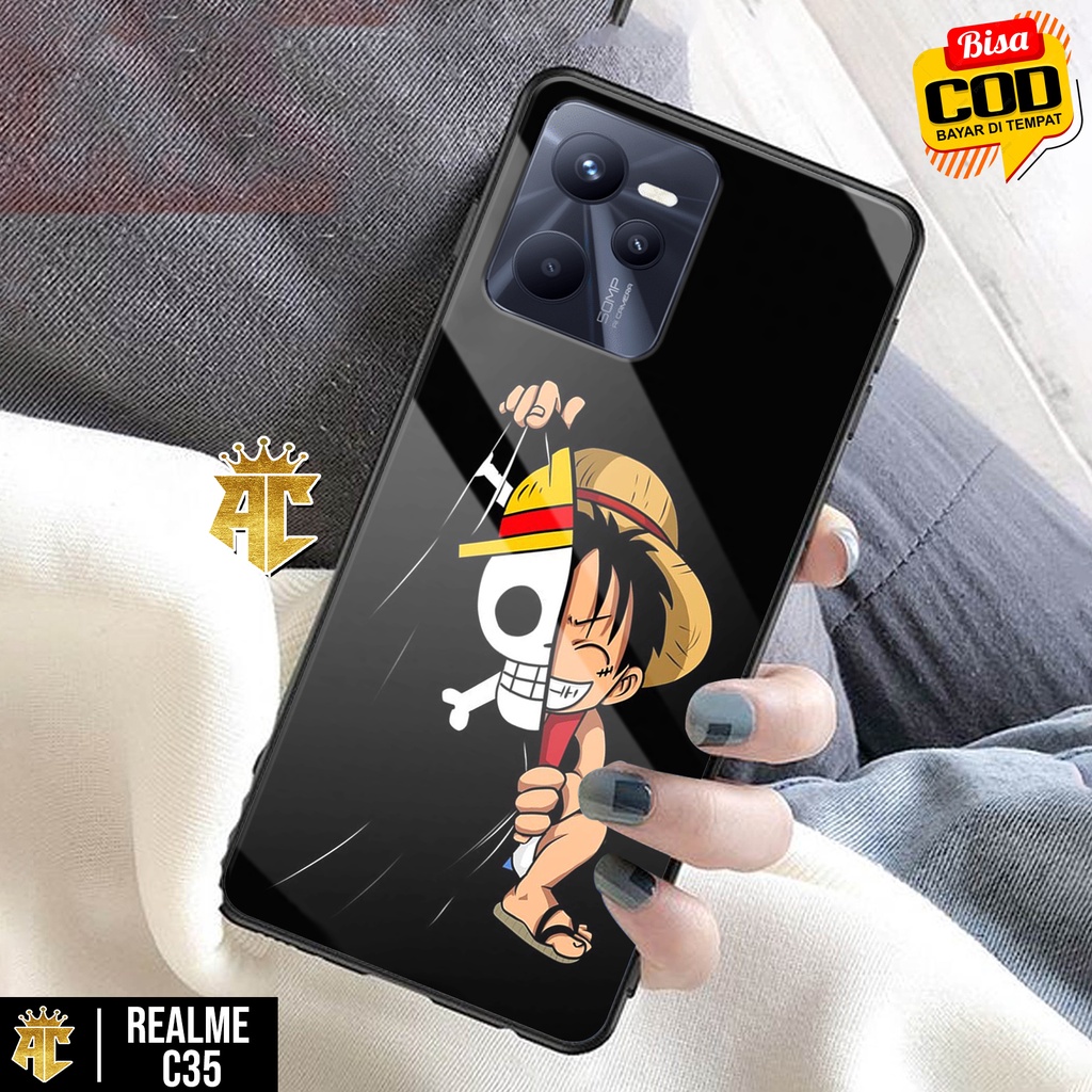 Case REALME C35 - Casing REALME C35 - Terbaru 2021 AERO CASE [ MOTIF WANPIS ] Silikon REALME C35  - 